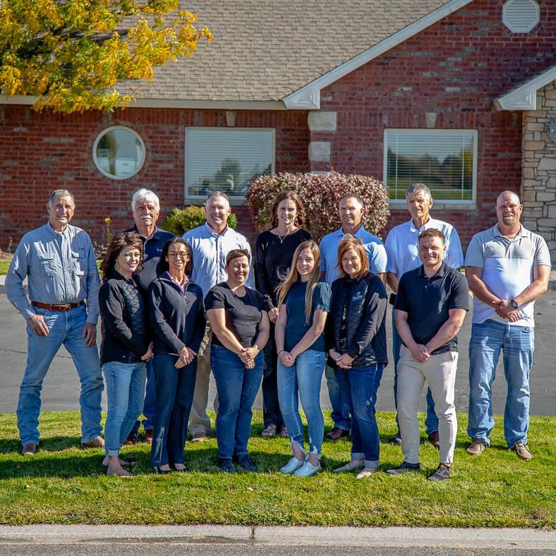 group photo of fall river and chandler insurance employees